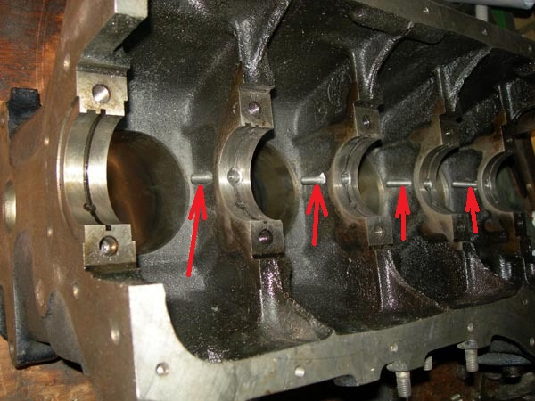 Расположение форсунок охлаждения поршней двигателя ВАЗ-21116 для Лада Гранта (ВАЗ 2190)
