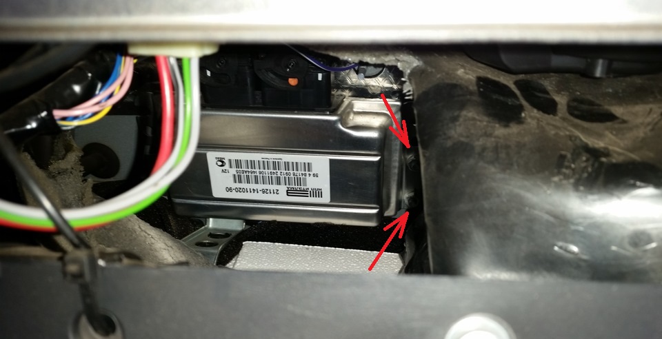 Как заменить и перенести контроллер (ЭБУ) на ВАЗ 1117-ВАЗ 1119?