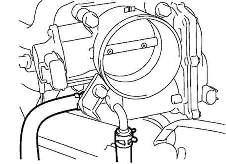 Шланги перепуска охлаждающей жидкости двигателя Toyota Camry 