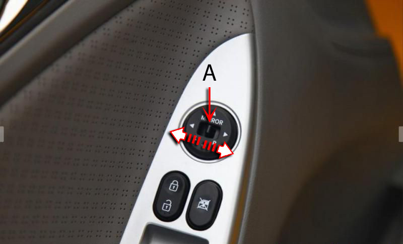 Передвинуть рычаг регулятора заднего стекла для его регулировки на автомобиле Hyundai Solaris 2010-2016