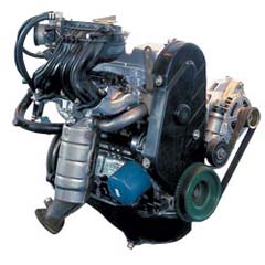 Двигатель Lada Kalina, общий вид