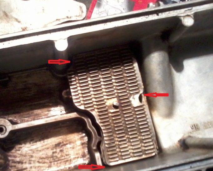 Установка пакета сеток в крышку головки блока цилиндров ВАЗ (Lada) Kalina 1118