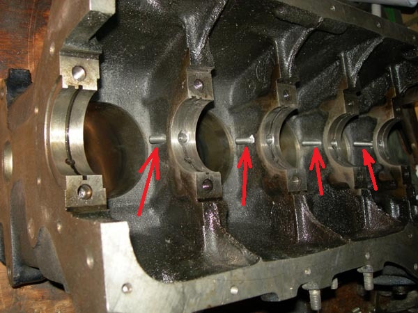 Размещение форсунок для охлаждения днища поршней двигателя Лада Гранта (ВАЗ 2190)