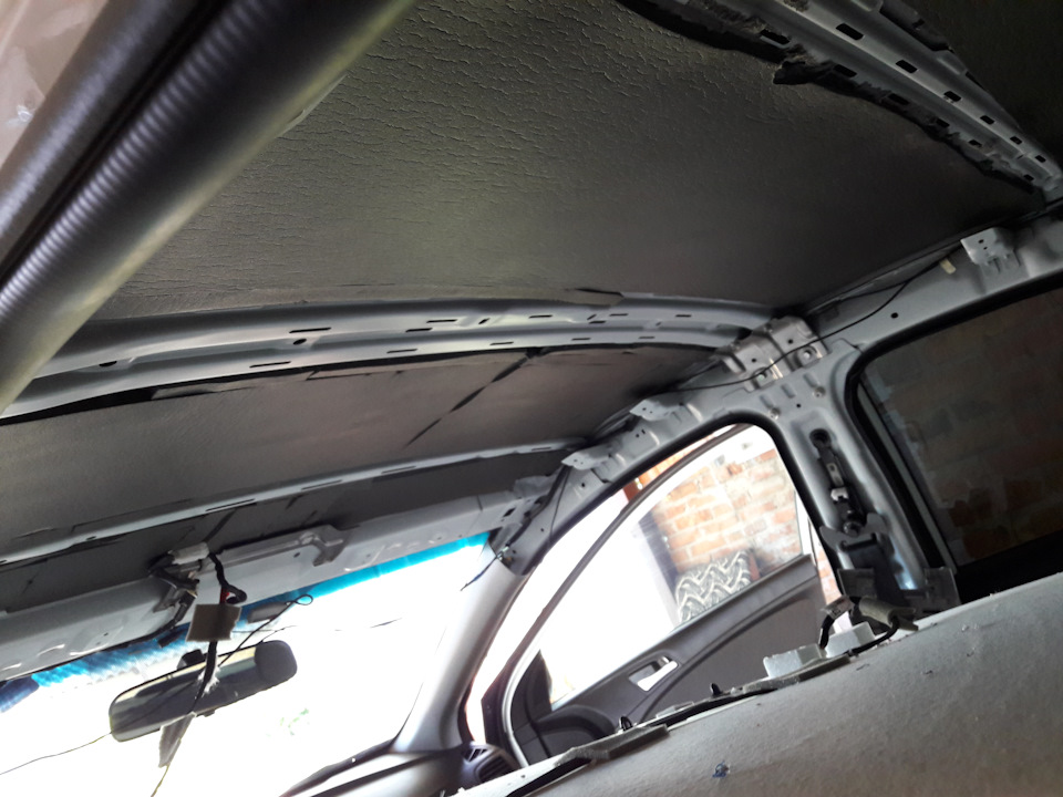 ШВИ на потолок автомобиля Hyundai Solaris 2010-2016