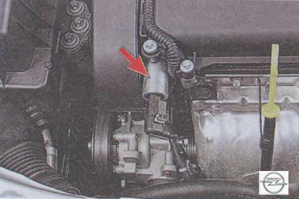 Электромагнитный клапан на автомобиле Opel Astra